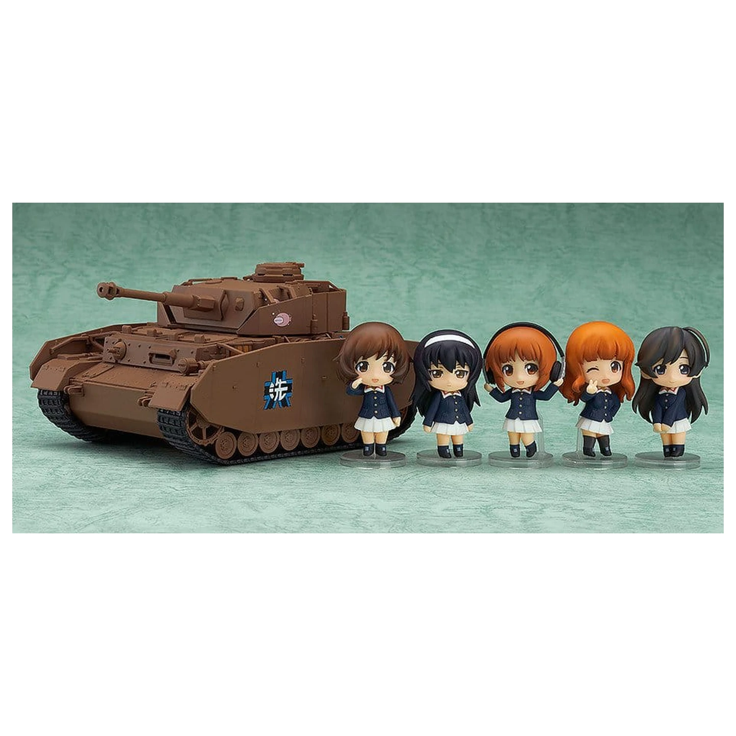 Girls und Panzer das Finale Nendoroid More Vozidlo Panzer Kampfwagen IV Ausf.D (H Ver.) 8 cm produktová fotografia
