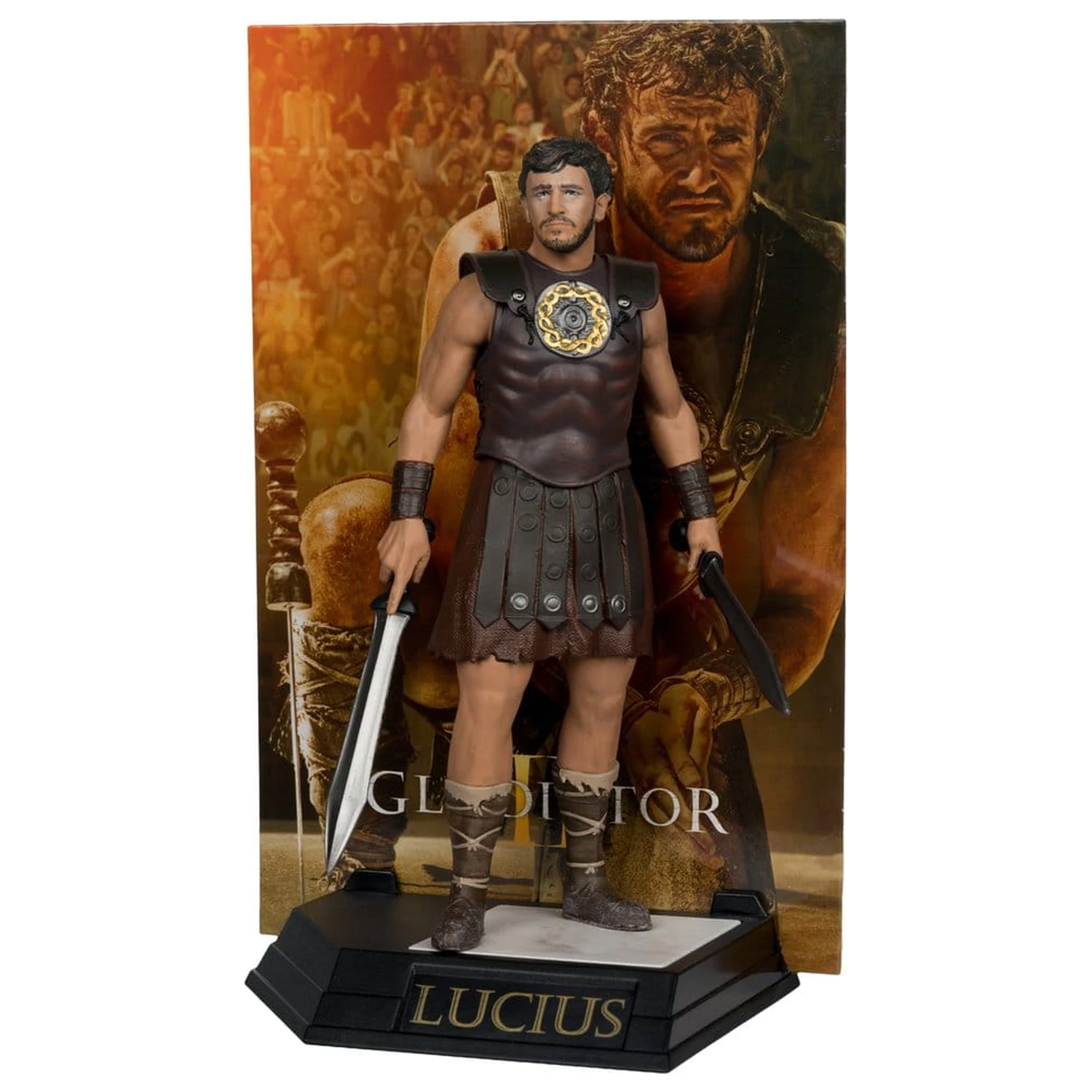 Gladiator II Movie Maniacs Socha Lucius 16 cm produktová fotografia