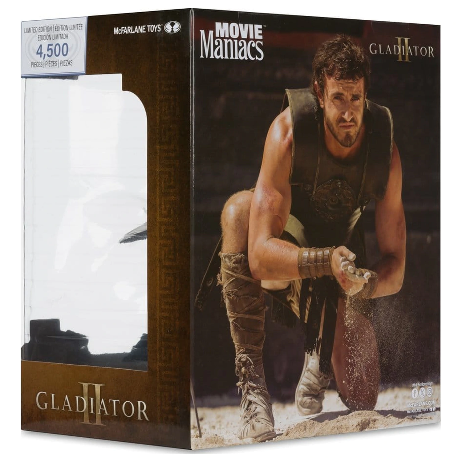 Gladiator II Movie Maniacs Socha Lucius 16 cm produktová fotografia