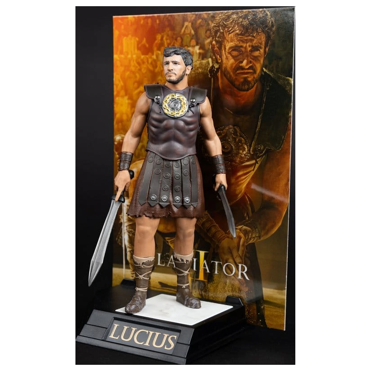 Gladiator II Movie Maniacs Socha Lucius 16 cm produktová fotografia