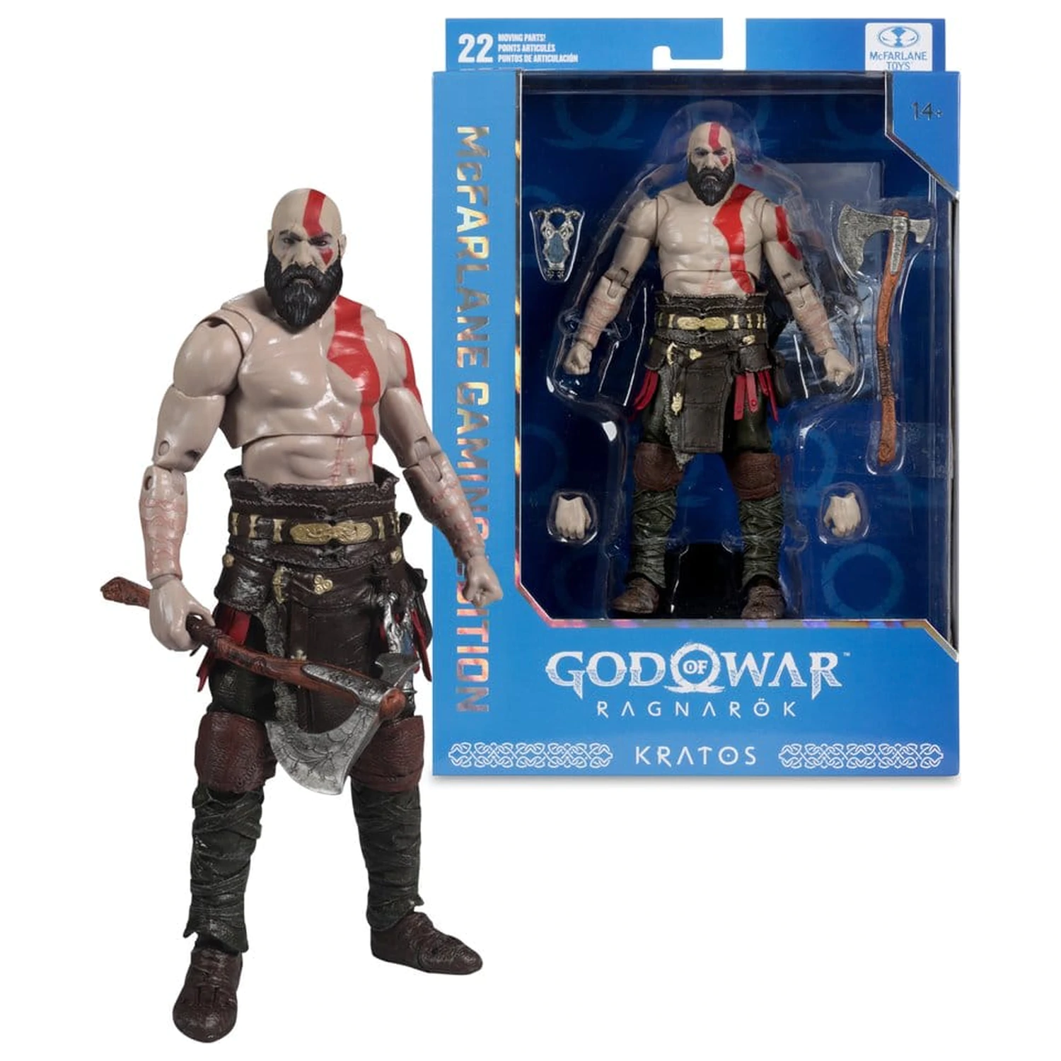 God of War akčná figúrka Kratos 18 cm produktová fotografia