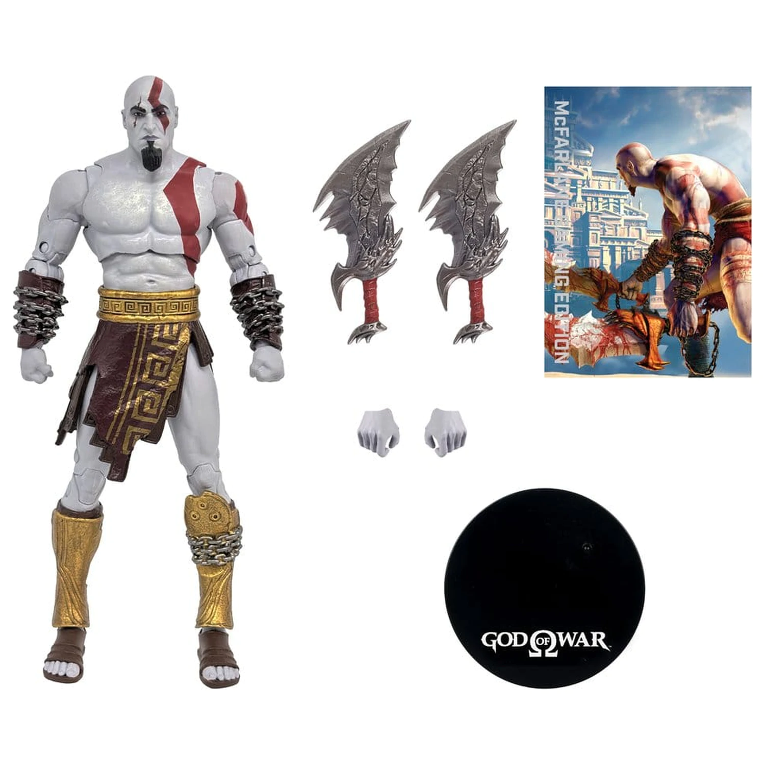 God of War McFarlane Gaming Edition akčná figúrka Kratos 18 cm produktová fotografia