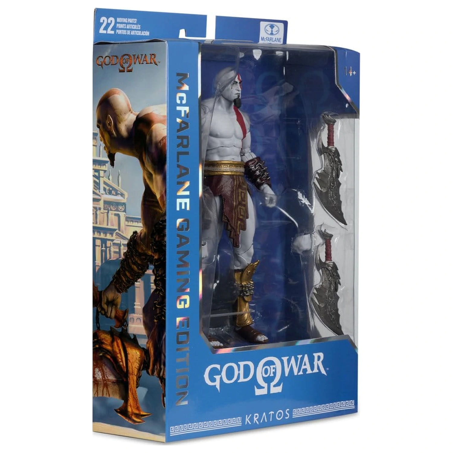 God of War McFarlane Gaming Edition akčná figúrka Kratos 18 cm produktová fotografia