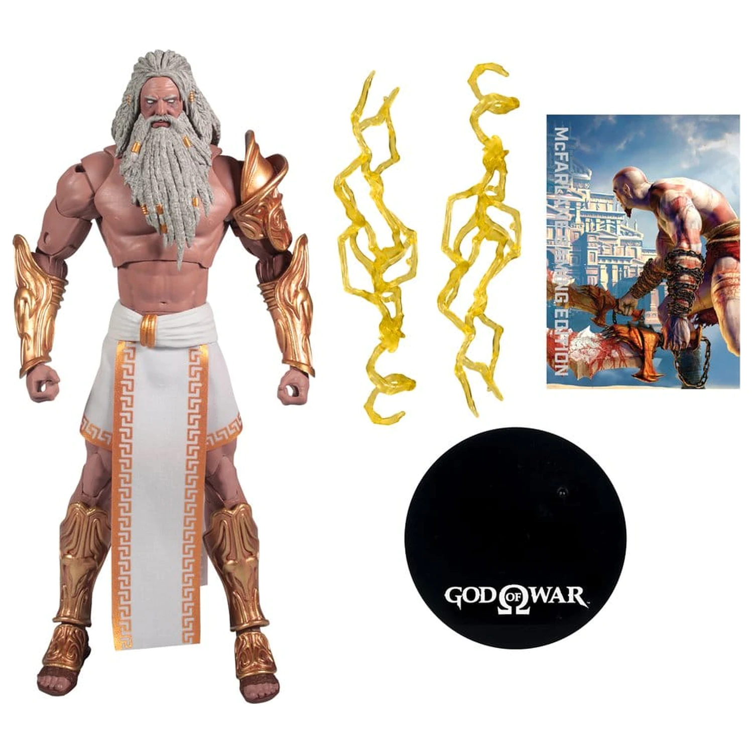 God of War McFarlane Gaming Edition akčná figúrka Zeus 18 cm produktová fotografia