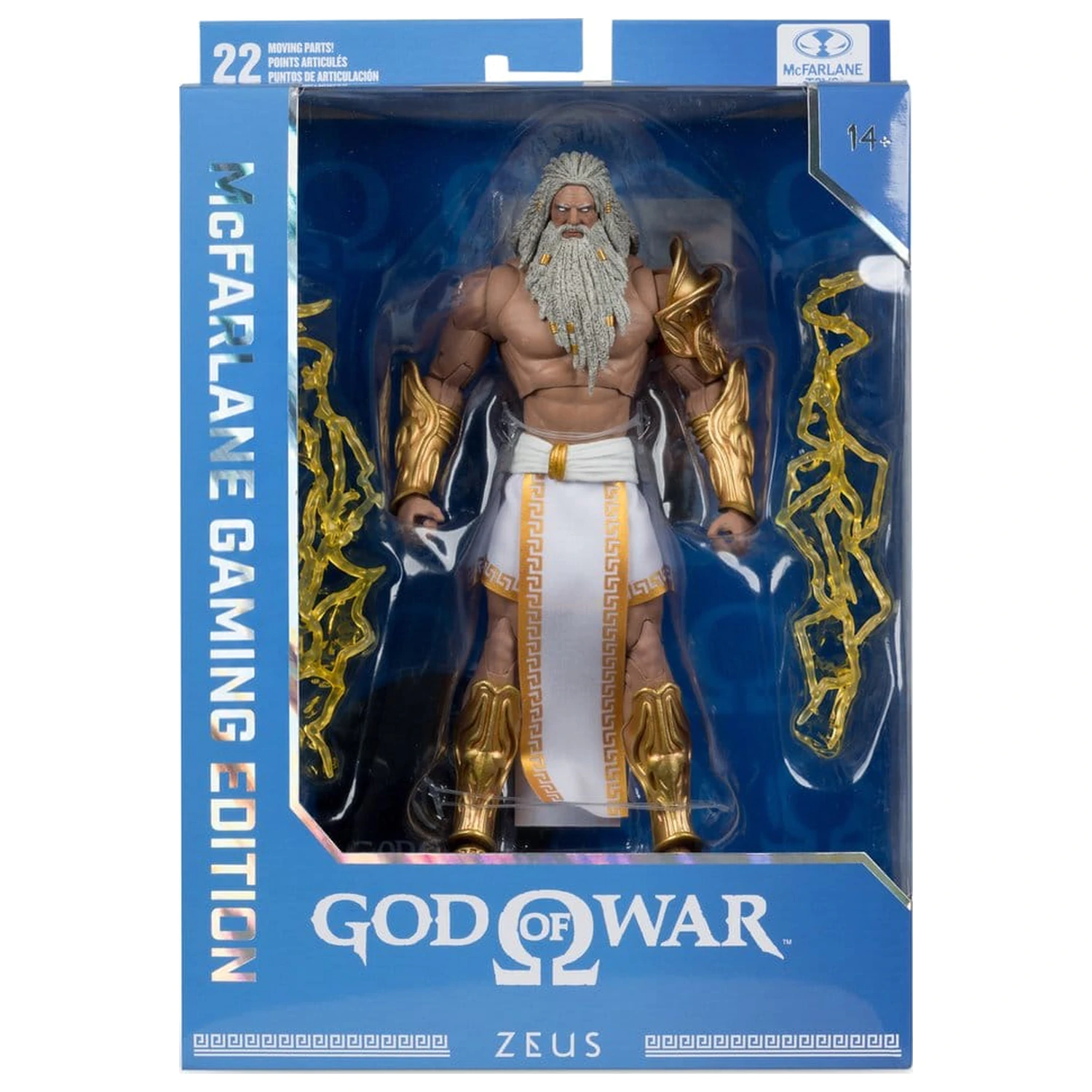 God of War McFarlane Gaming Edition akčná figúrka Zeus 18 cm produktová fotografia
