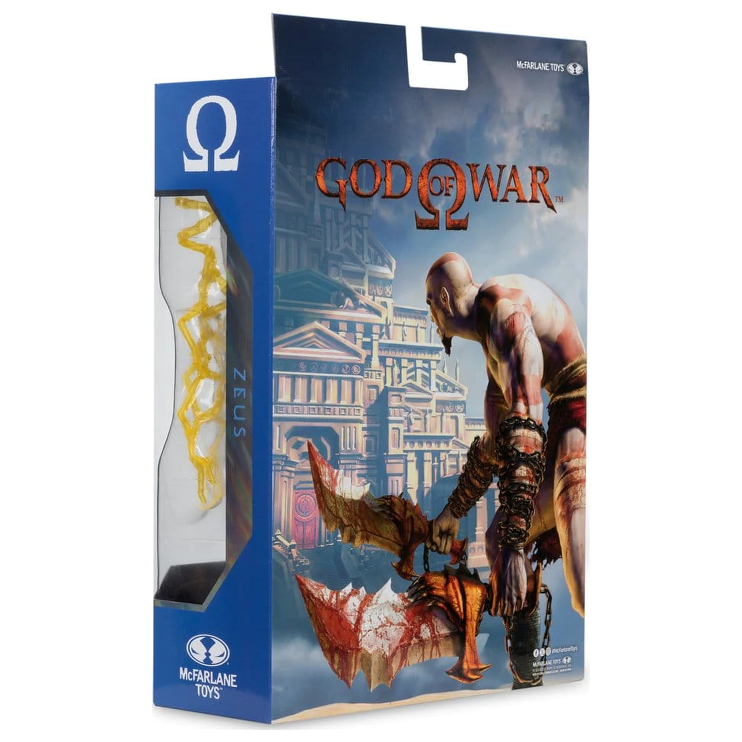 God of War McFarlane Gaming Edition akčná figúrka Zeus 18 cm produktová fotografia
