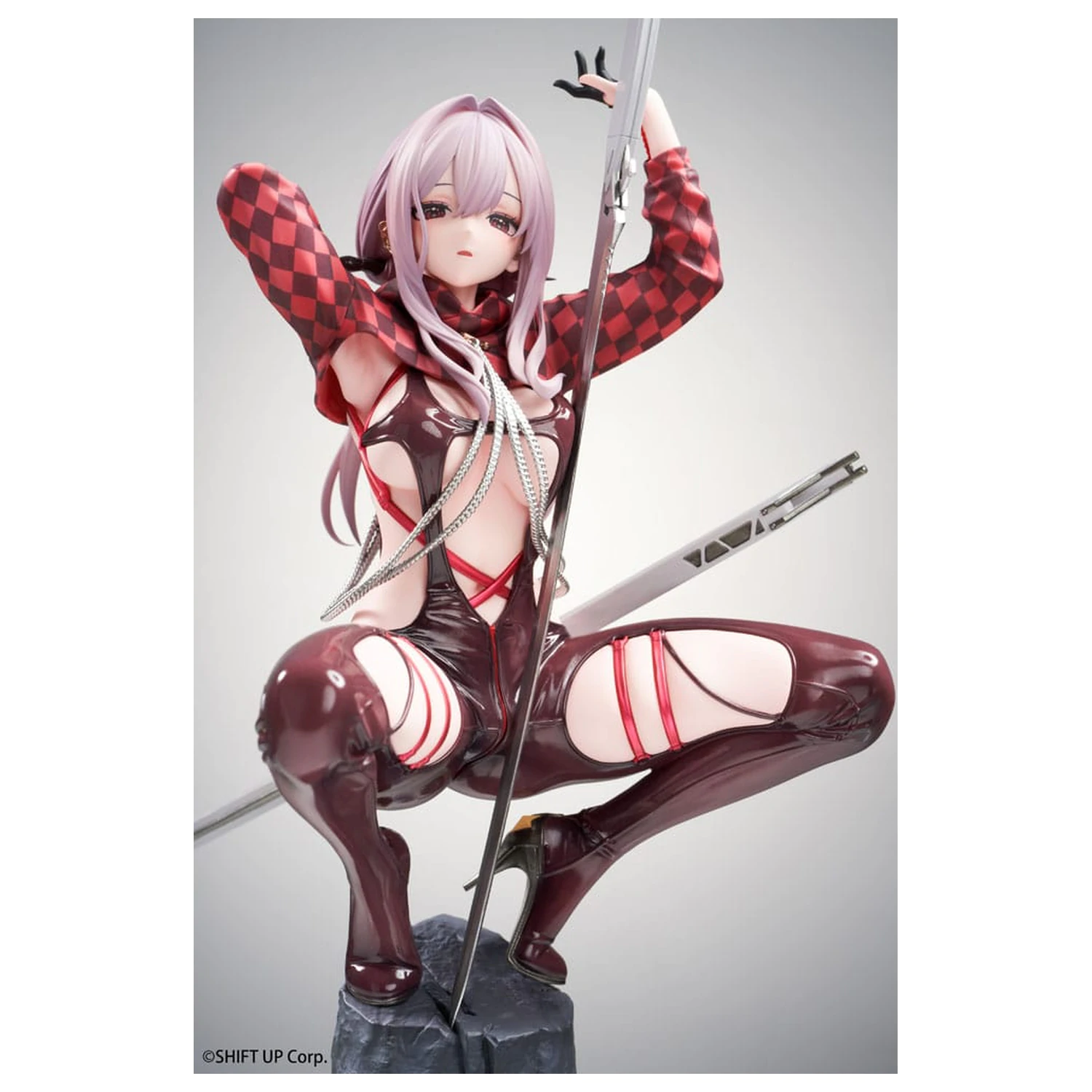 Goddess of Victory: Nikke PVC socha 1/10 Scarlet: Racer's High 22 cm produktová fotografia