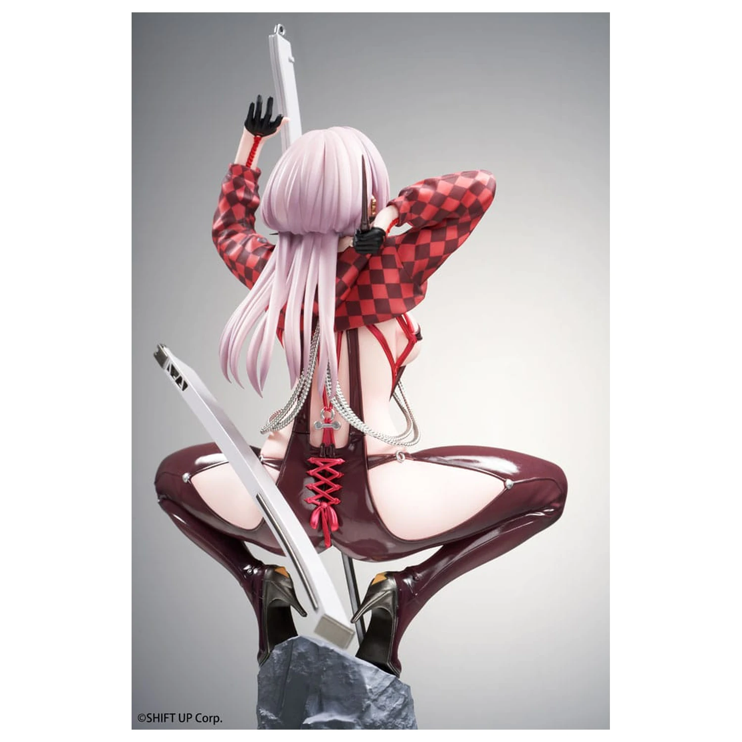 Goddess of Victory: Nikke PVC socha 1/10 Scarlet: Racer's High 22 cm produktová fotografia