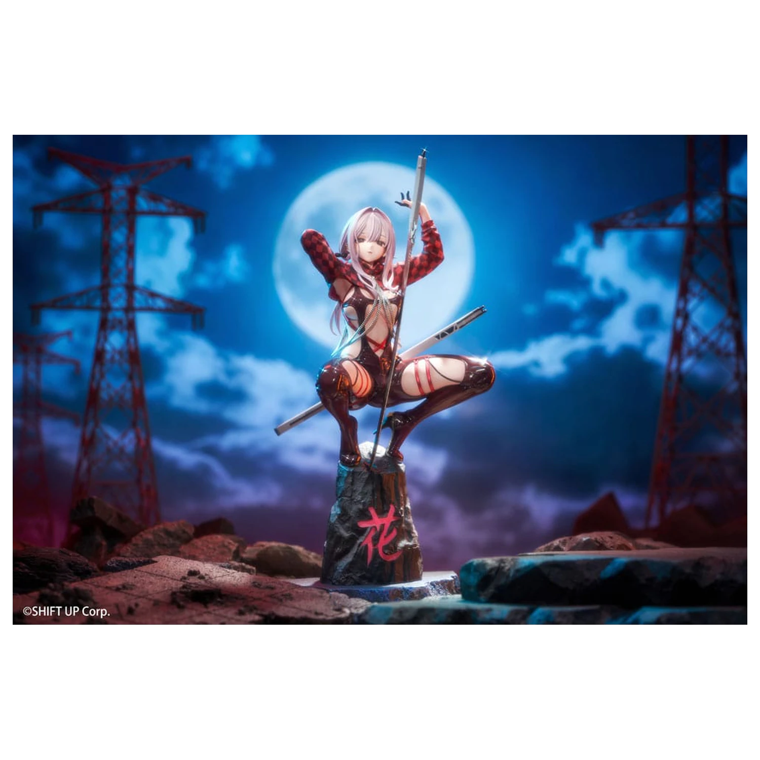 Goddess of Victory: Nikke PVC socha 1/10 Scarlet: Racer's High 22 cm produktová fotografia