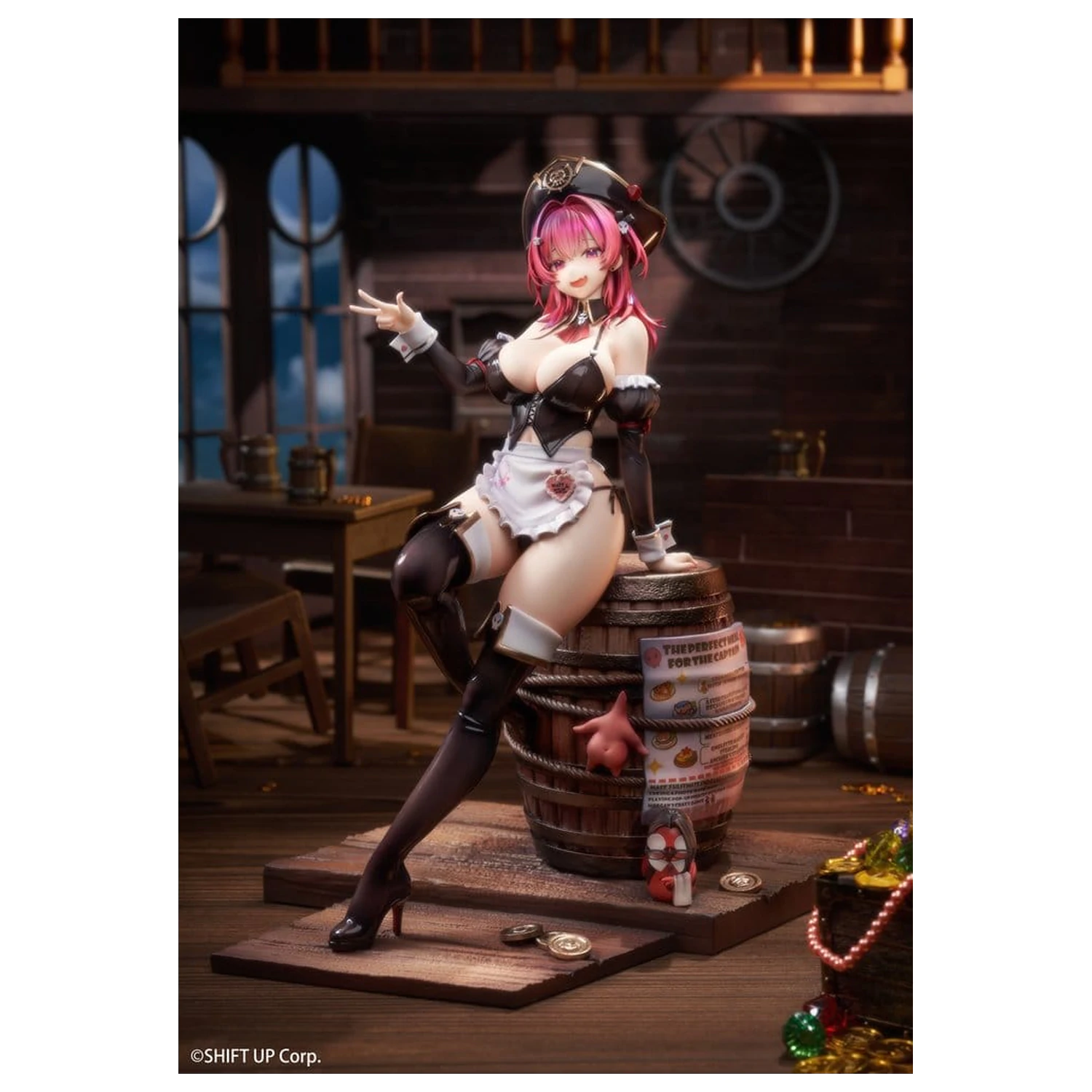 Goddess of Victory: Nikke PVC Socha 1/4 Mast: Romantic Maid Deluxe Edtition 42 cm produktová fotografia