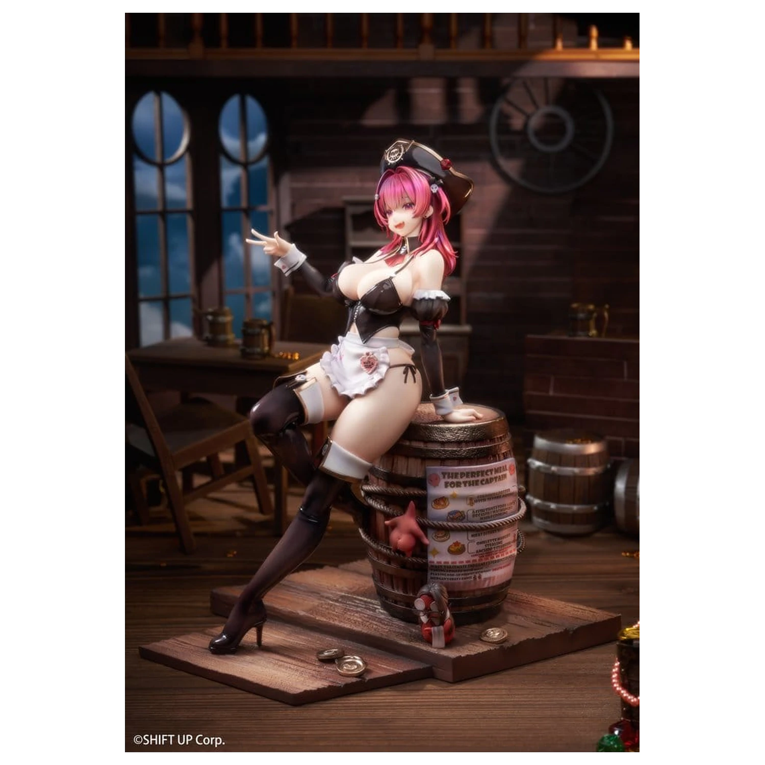 Goddess of Victory: Nikke PVC Socha 1/4 Mast: Romantic Maid Deluxe Edtition 42 cm produktová fotografia
