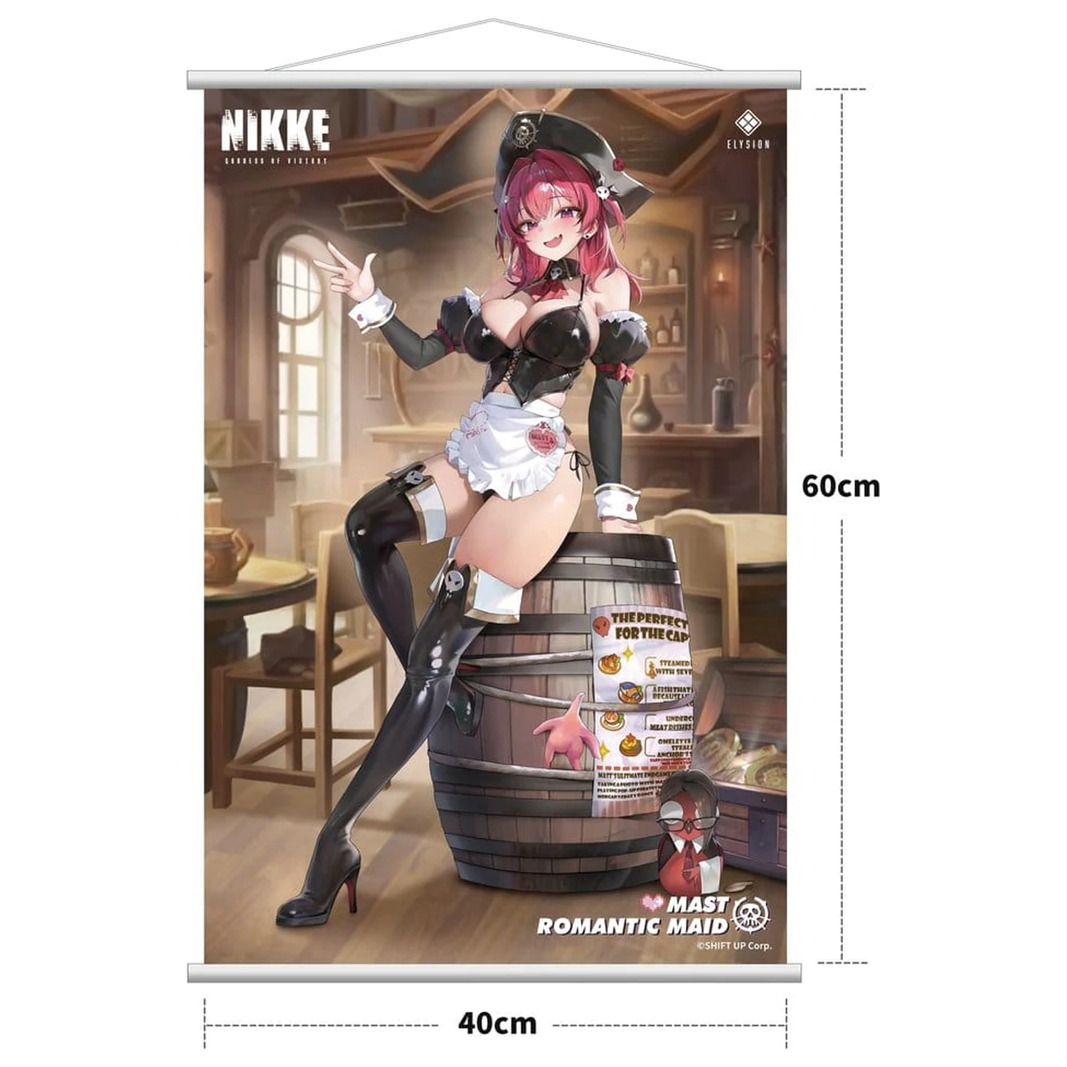 Goddess of Victory: Nikke PVC Socha 1/4 Mast: Romantic Maid Deluxe Edtition 42 cm produktová fotografia