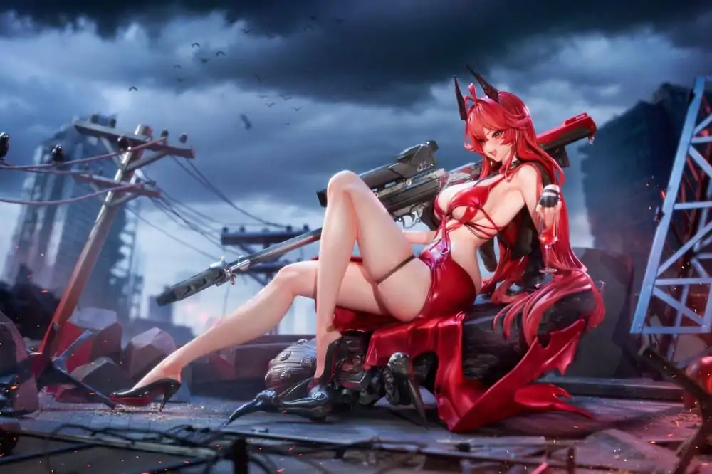 Goddess of Victory: Nikke PVC socha 1/4 Red Hood Nonsense Red Deluxe Edtition 28 cm produktová fotografia