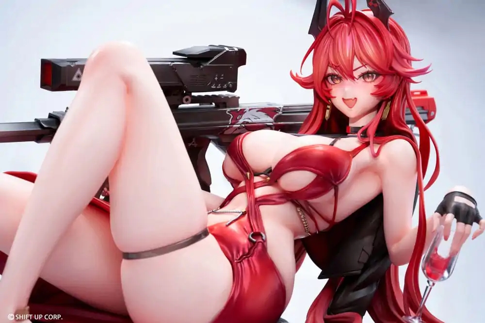Goddess of Victory: Nikke PVC socha 1/4 Red Hood Nonsense Red Deluxe Edtition 28 cm produktová fotografia