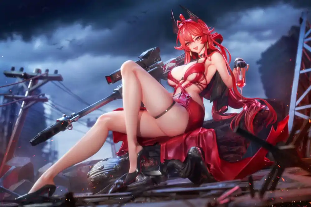 Goddess of Victory: Nikke PVC socha 1/4 Red Hood Nonsense Red Deluxe Edtition 28 cm produktová fotografia