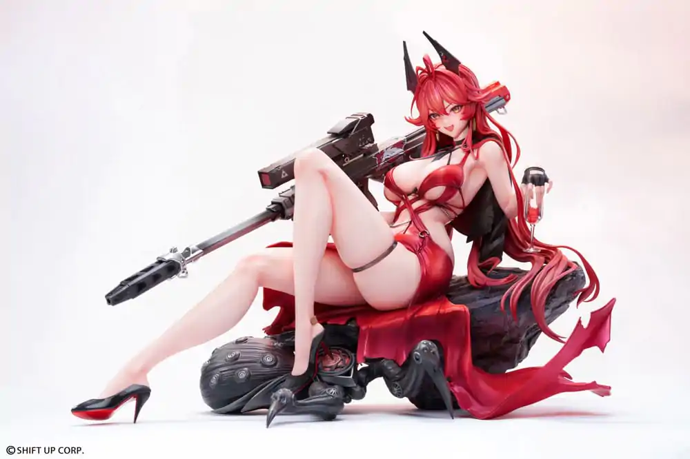 Goddess of Victory: Nikke PVC socha 1/4 Red Hood Nonsense Red Deluxe Edtition 28 cm produktová fotografia