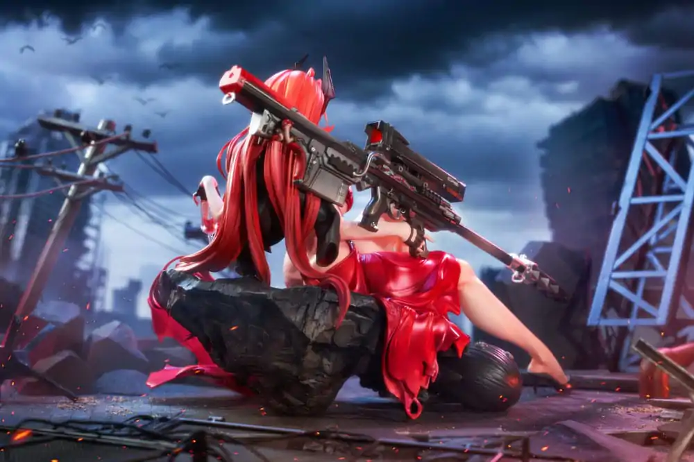 Goddess of Victory: Nikke PVC Socha 1/4 Red Hood Nonsense Red 28 cm produktová fotografia
