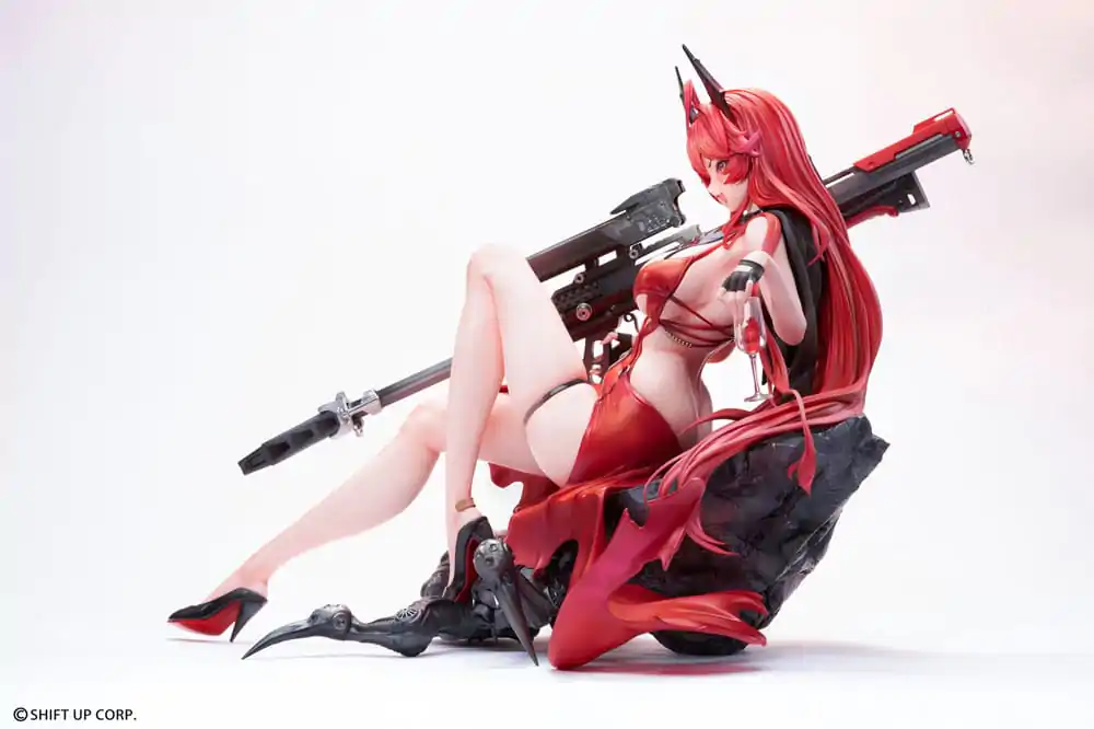 Goddess of Victory: Nikke PVC Socha 1/4 Red Hood Nonsense Red 28 cm produktová fotografia