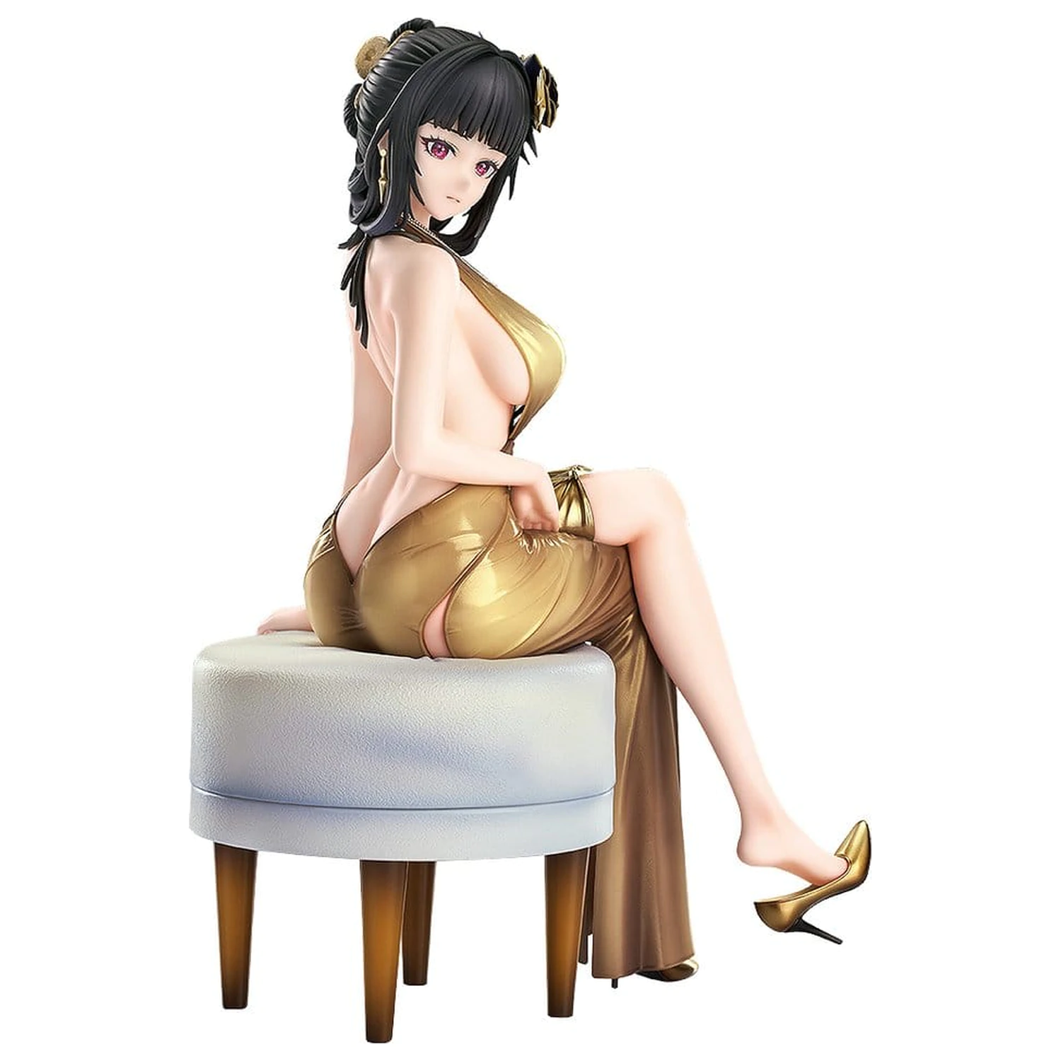 Goddess of Victory: Nikke PVC socha 1/7 D: Killer Wife - Secret Party Cleaner 21 cm produktová fotografia