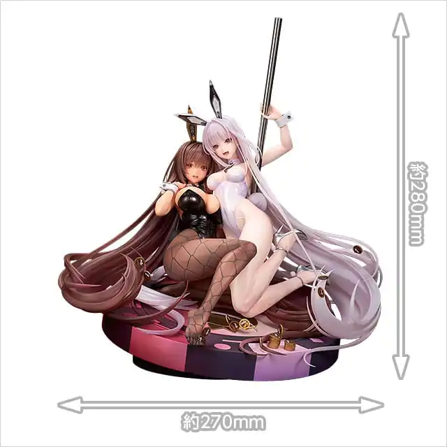 Goddess of Victory: Nikke Socha 1/7 Noir & Blanc Bunny X 777 Ver. 28 cm produktová fotografia
