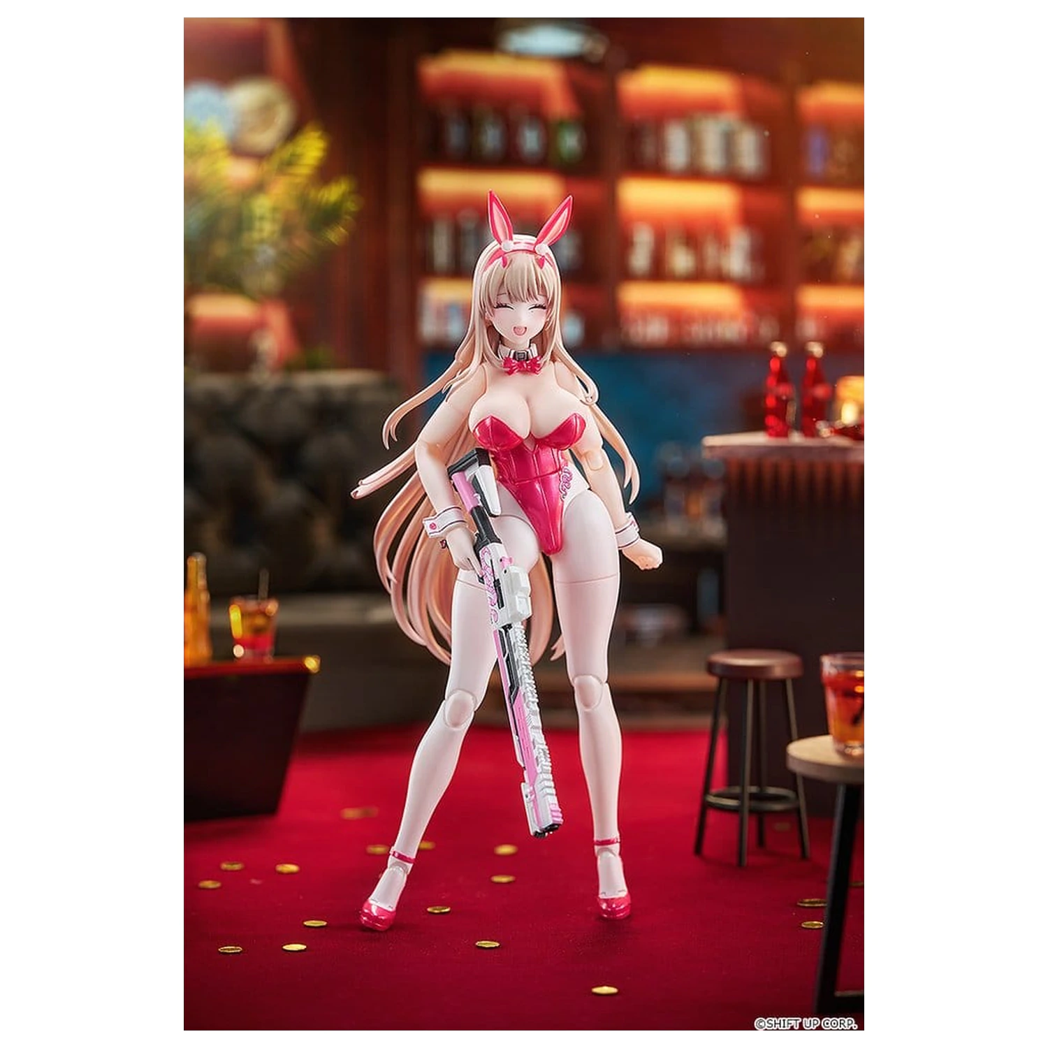Goddess of Victory: Nikke akčná figúrka Hyper Body Viper - Toxic Rabbit 15 cm produktová fotografia
