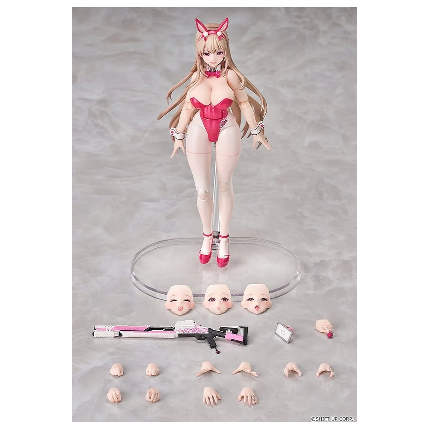 Goddess of Victory: Nikke akčná figúrka Hyper Body Viper - Toxic Rabbit 15 cm produktová fotografia