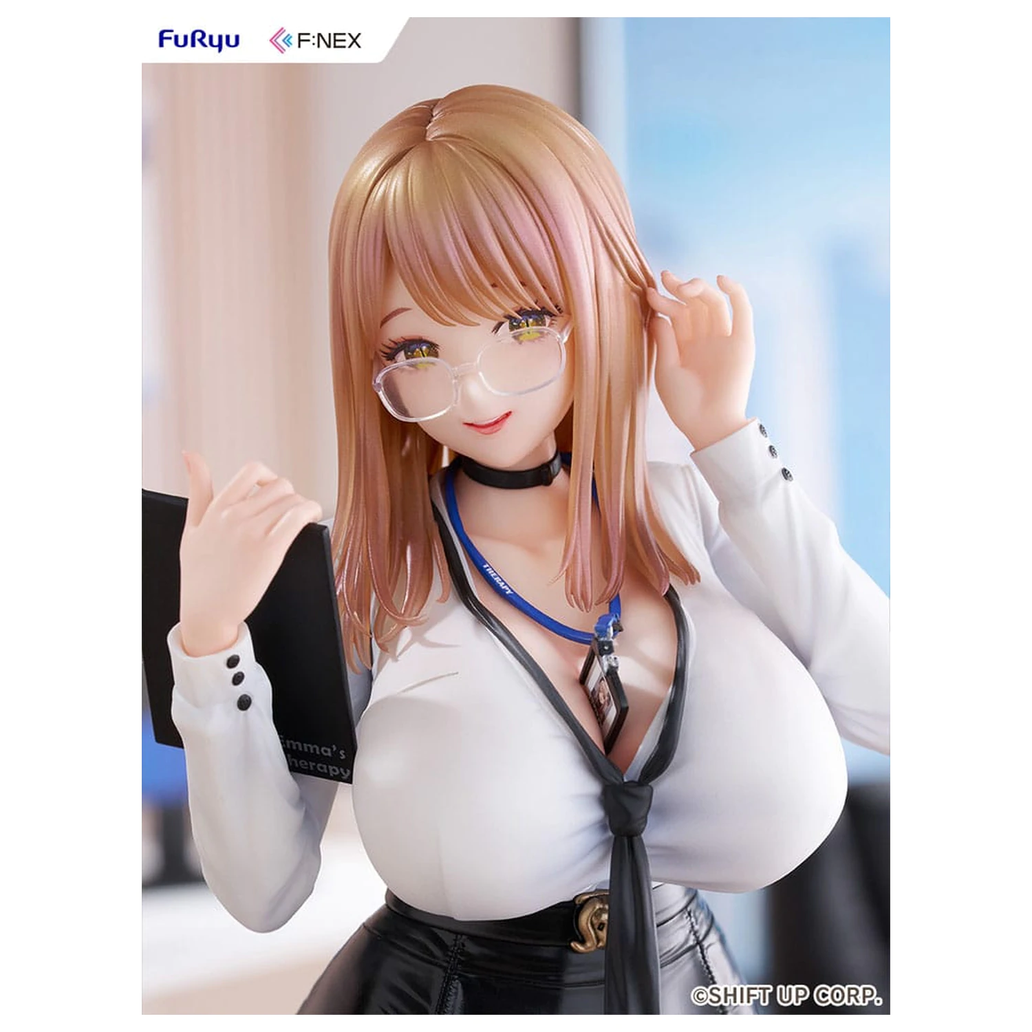 Goddess of Victory: Nikke F:Nex PVC socha 1/7 Emma Office Therapy 25 cm produktová fotografia