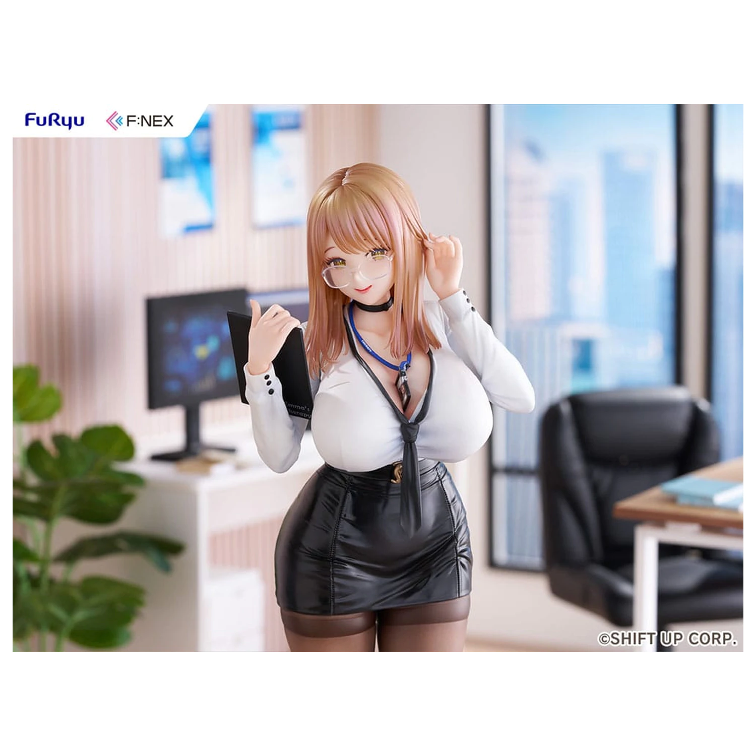Goddess of Victory: Nikke F:Nex PVC socha 1/7 Emma Office Therapy 25 cm produktová fotografia