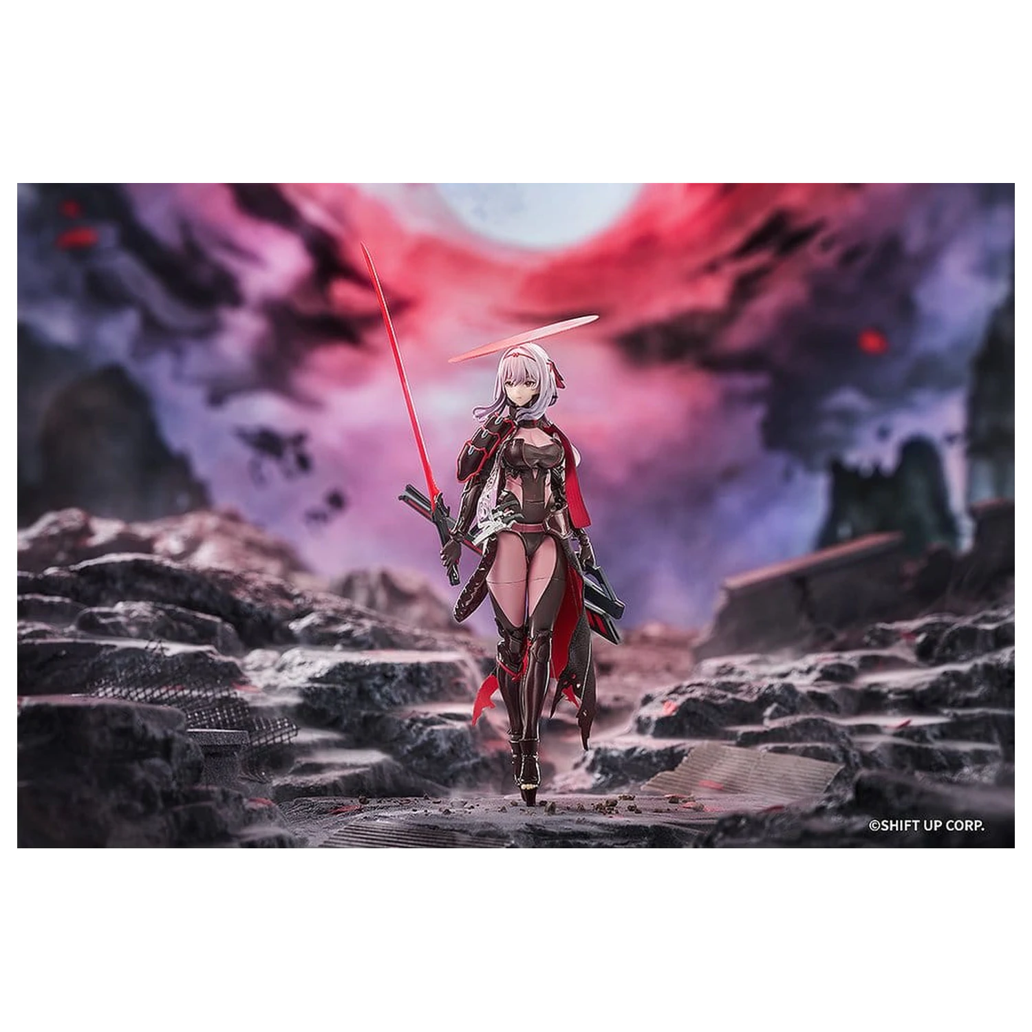 Goddess of Victory: Nikke Hyper Body akčná figúrka Guren: Black Shadow 15 cm produktová fotografia