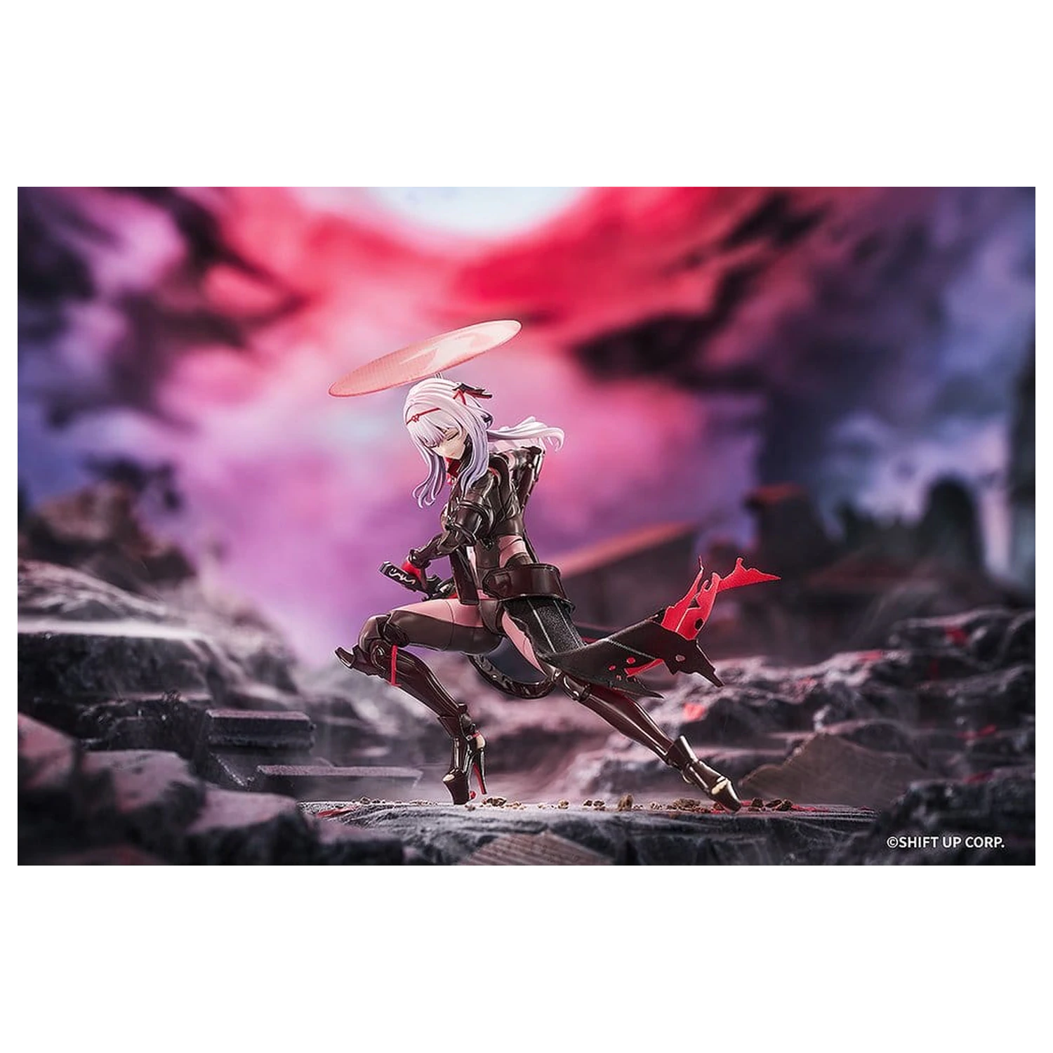Goddess of Victory: Nikke Hyper Body akčná figúrka Guren: Black Shadow 15 cm produktová fotografia