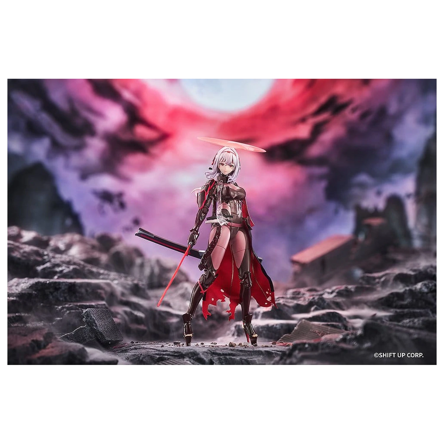 Goddess of Victory: Nikke Hyper Body akčná figúrka Guren: Black Shadow 15 cm produktová fotografia