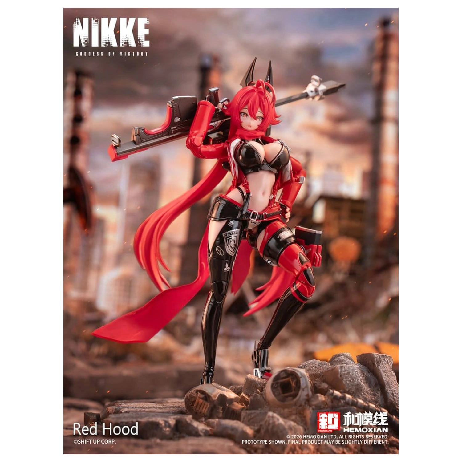 Goddess of Victory: Nikke Plastic Model Kit 1/12 Red Hood 18 cm produktová fotografia