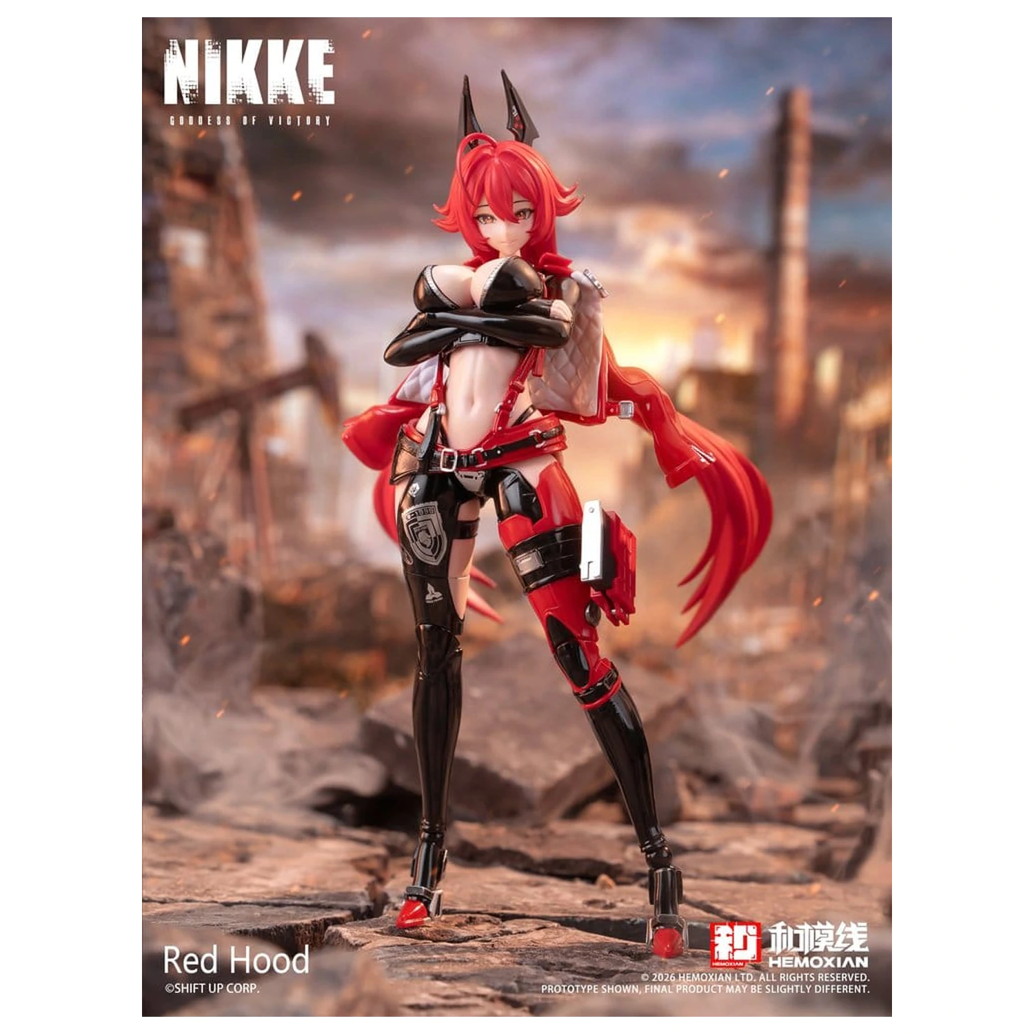 Goddess of Victory: Nikke Plastic Model Kit 1/12 Red Hood 18 cm produktová fotografia