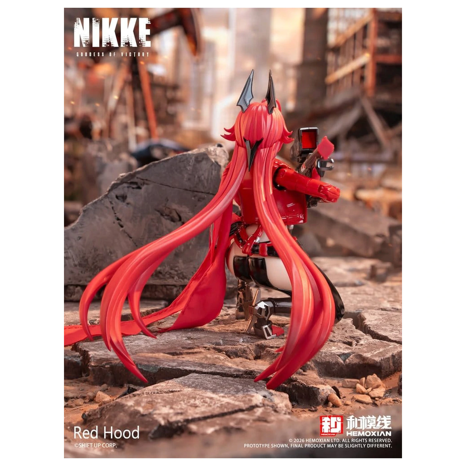 Goddess of Victory: Nikke Plastic Model Kit 1/12 Red Hood 18 cm produktová fotografia