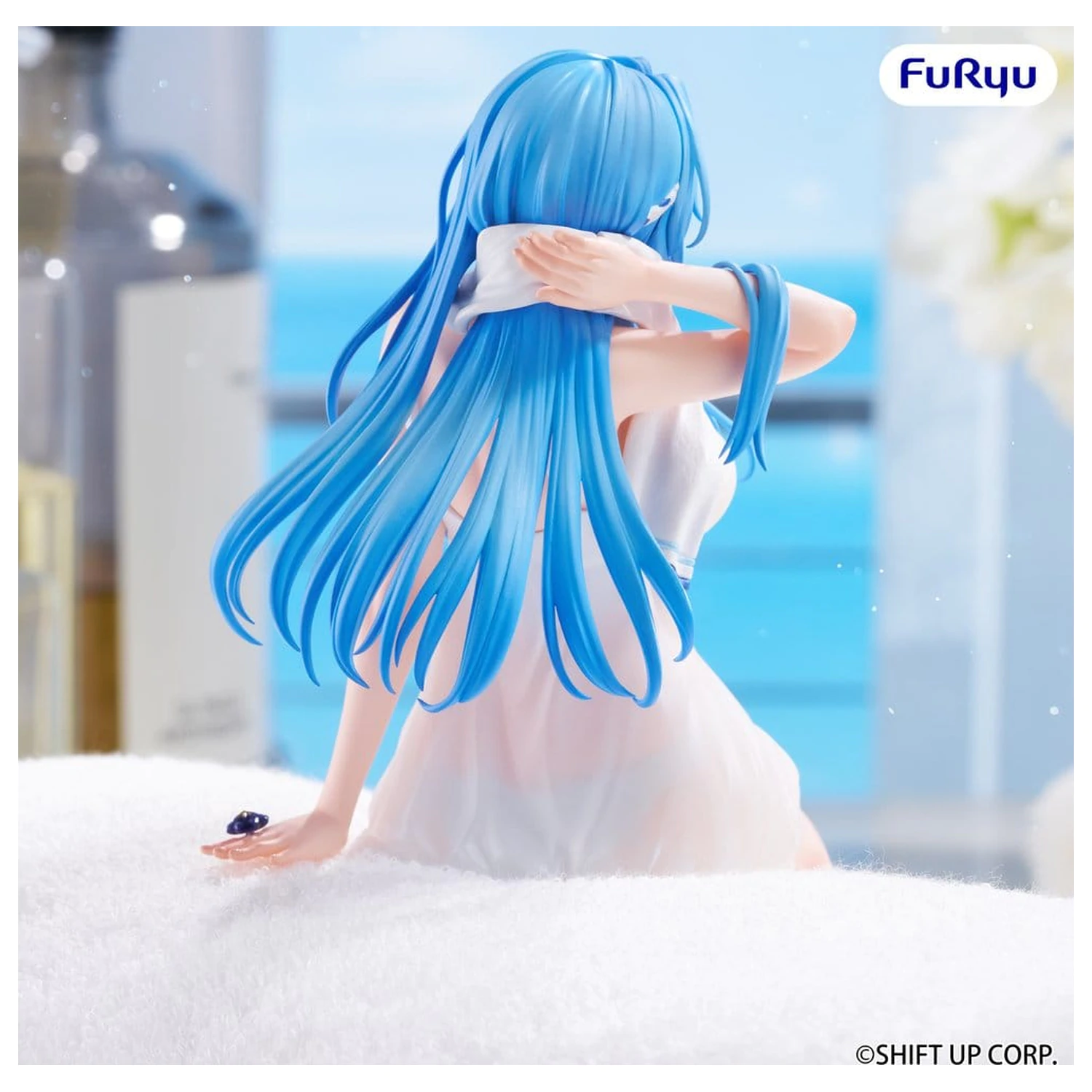 Goddess of Victory: Nikke Noodle Stopper PVC figúrka Helm After Shower 15 cm produktová fotografia
