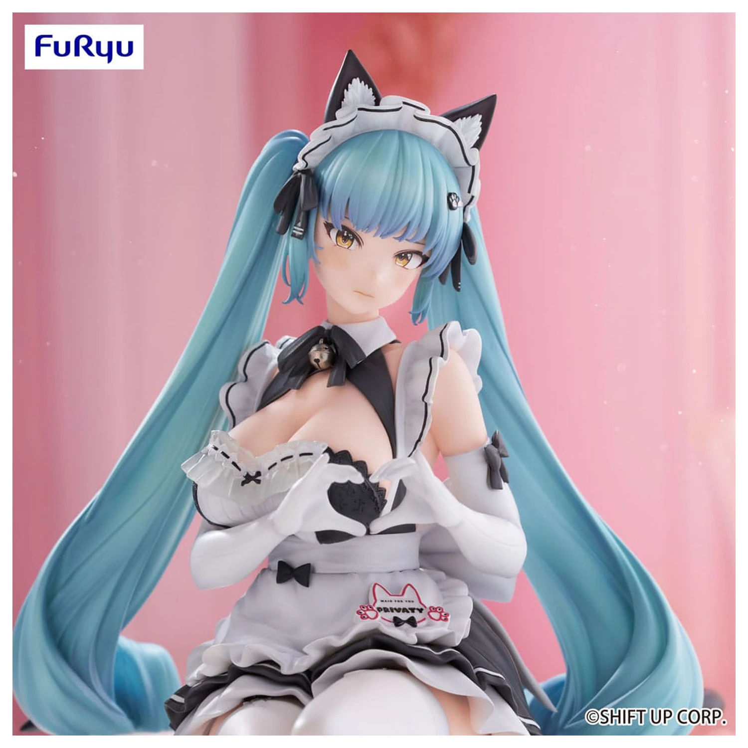 Goddess of Victory: Nikke Noodle Stopper PVC socha Privaty: Unkind Maid 15 cm produktová fotografia