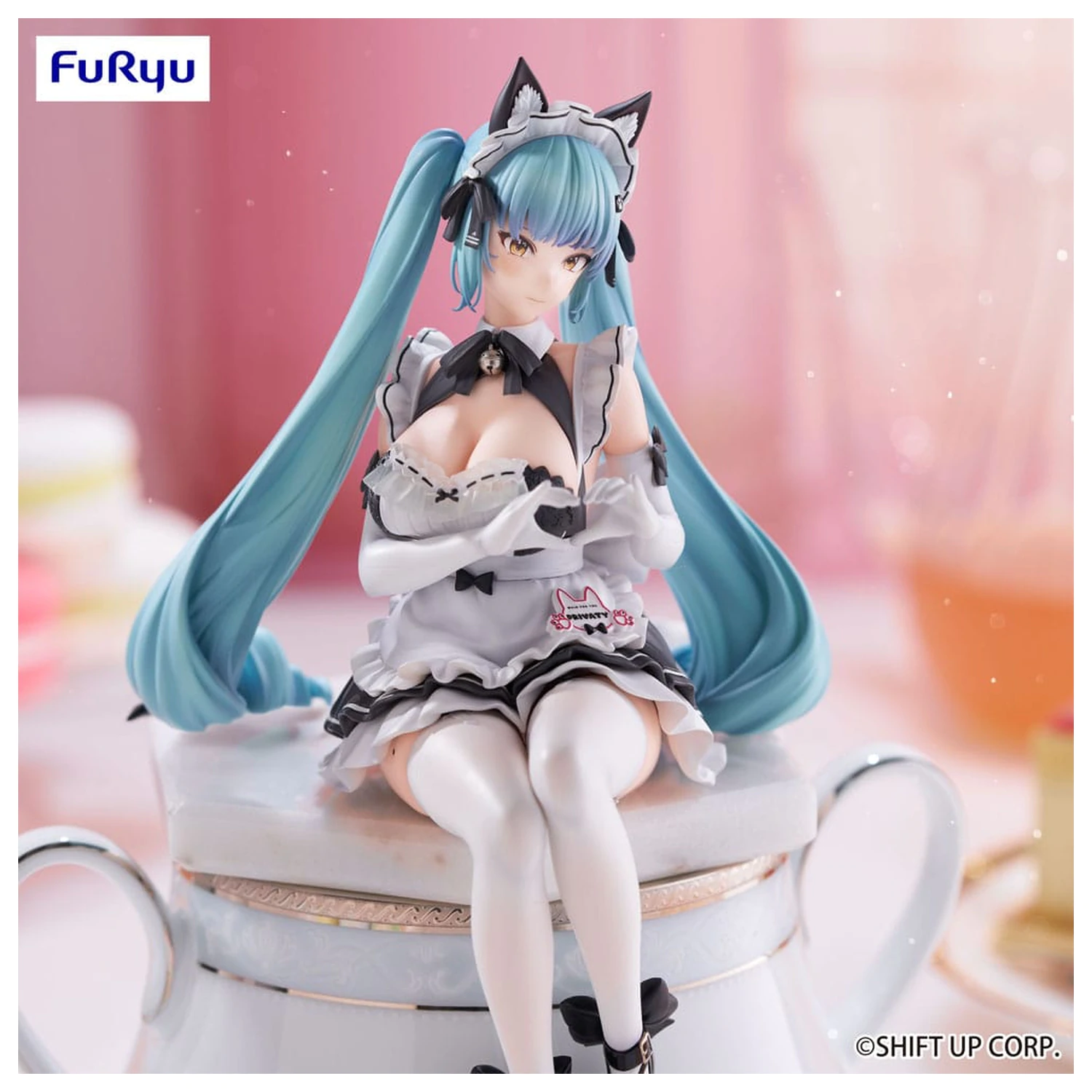 Goddess of Victory: Nikke Noodle Stopper PVC socha Privaty: Unkind Maid 15 cm produktová fotografia