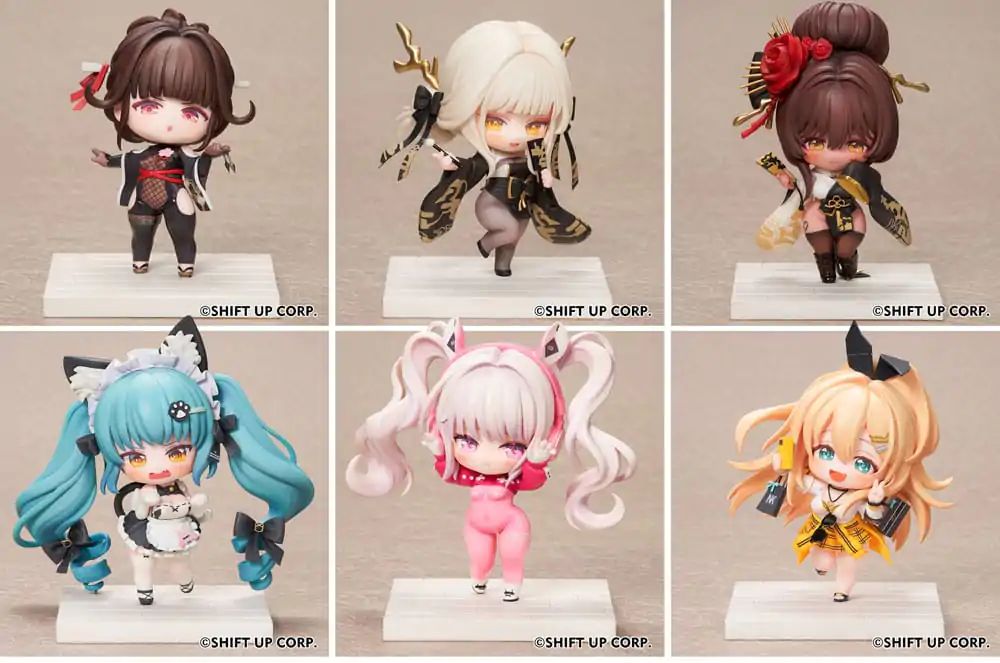 Goddess of Victory: Nikke SAC Series Mini Figúrky 6-Pack Chibi 10 cm produktová fotografia