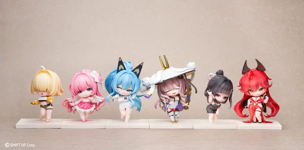 Goddess of Victory: Nikke SAC Series Mini Figúrky 6-Pack Chibi Vol. 2 10 cm produktová fotografia