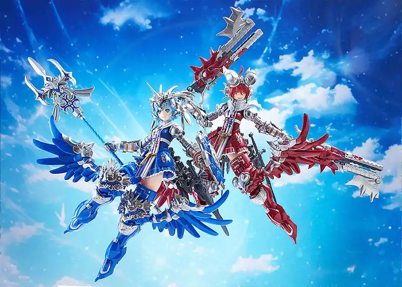 Godz Order Plastikový model Kit PLAMAX GO-04 Godwing Dragon Knight Himari Bahamut 17 cm produktová fotografia