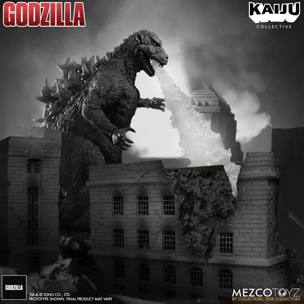 Godzilla (1954) Kaiju Collective akčná figúrka Godzilla - Čiernobiela edícia 20 cm termékfotó