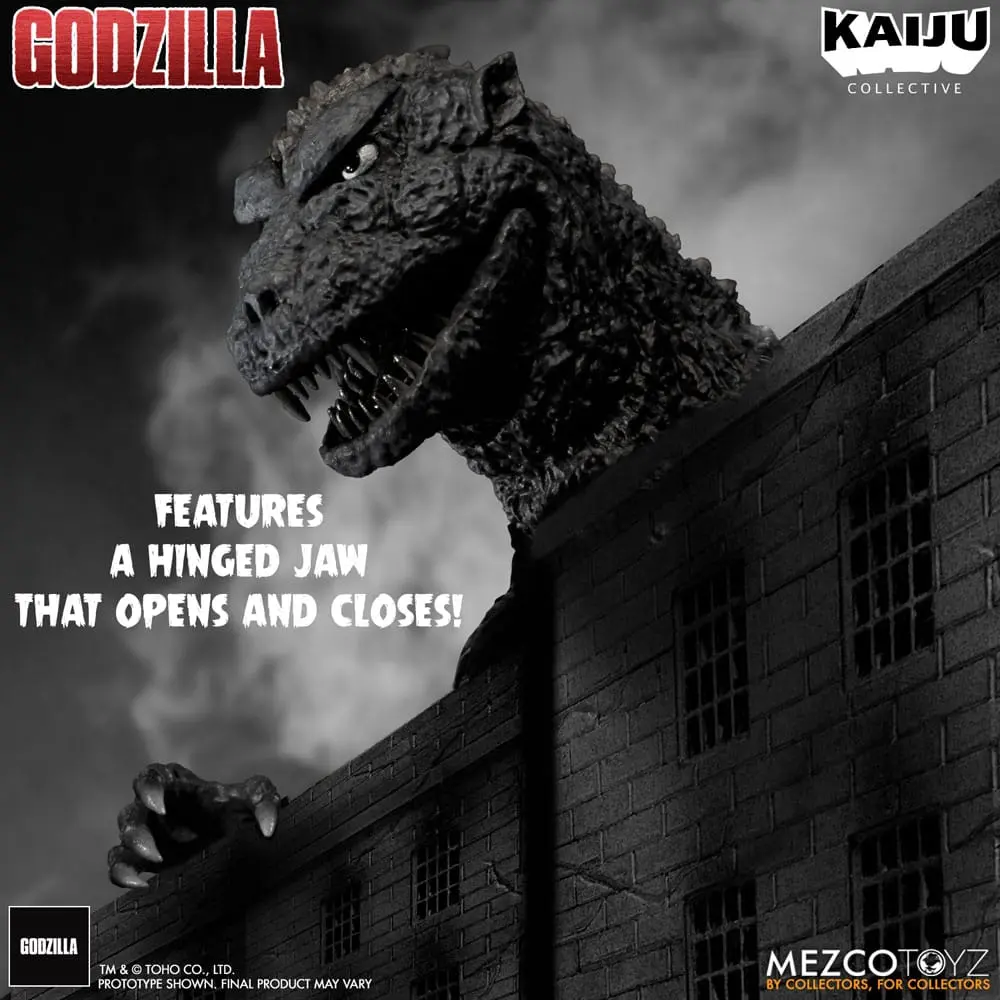 Godzilla (1954) Kaiju Collective akčná figúrka Godzilla - Čiernobiela edícia 20 cm termékfotó