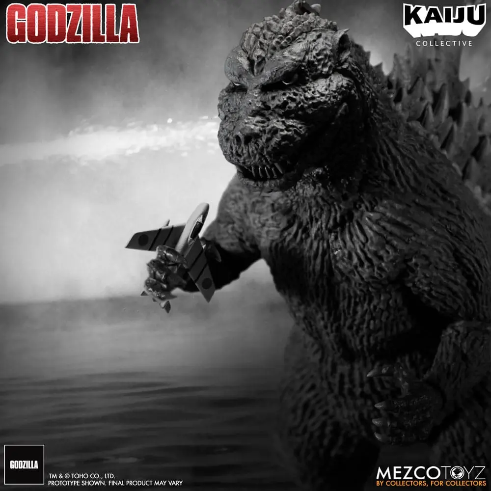 Godzilla (1954) Kaiju Collective akčná figúrka Godzilla - Čiernobiela edícia 20 cm termékfotó