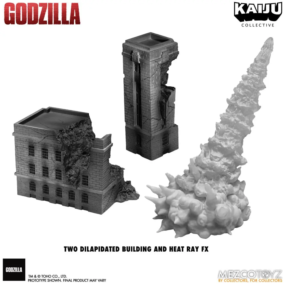 Godzilla (1954) Kaiju Collective akčná figúrka Godzilla - Čiernobiela edícia 20 cm termékfotó