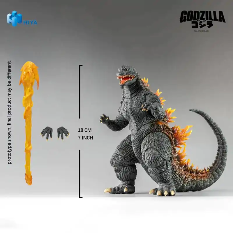 Godzilla 2000: Millennium (1999) Exquisite Basic akčná figúrka Godzilla Heat Ray 18 cm produktová fotografia