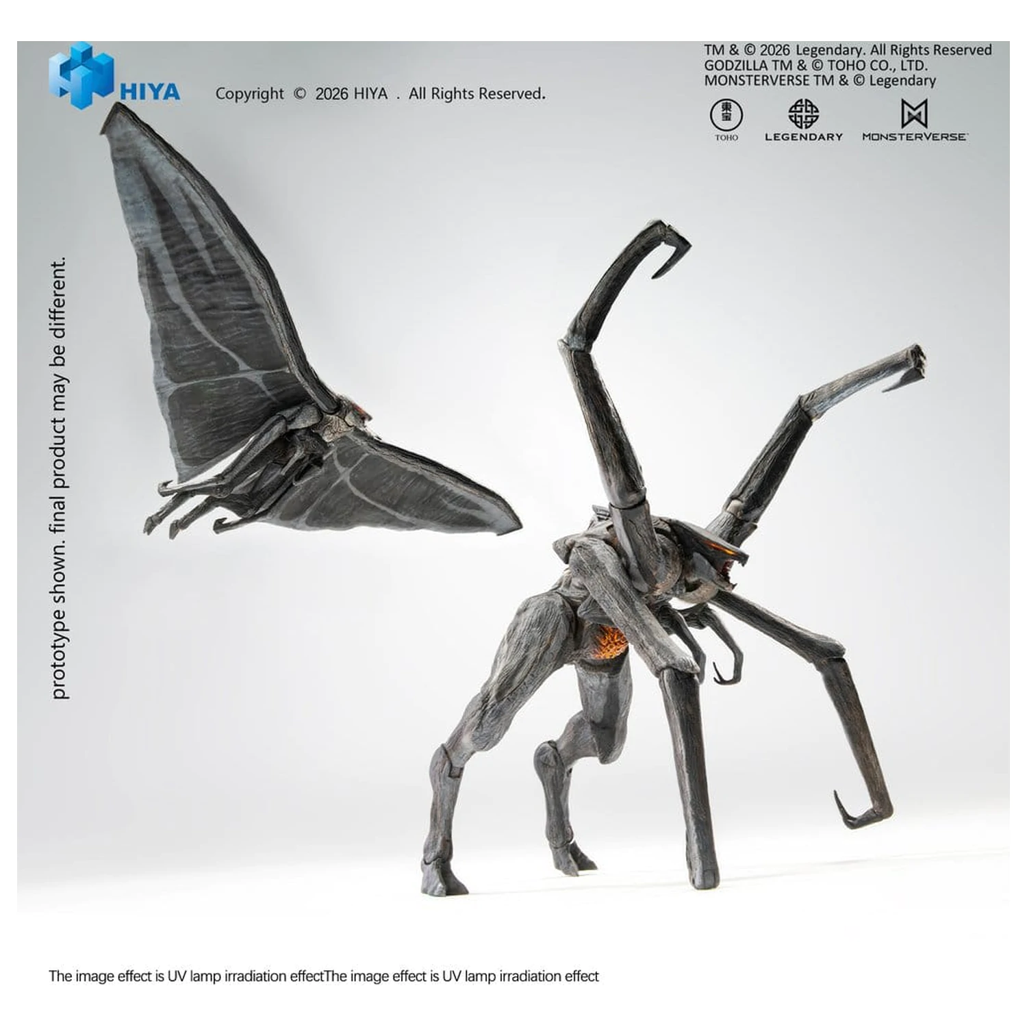 Godzilla (2014) Exquisite Basic akčné figúrky Male & Female Muto Set 16 cm produktová fotografia