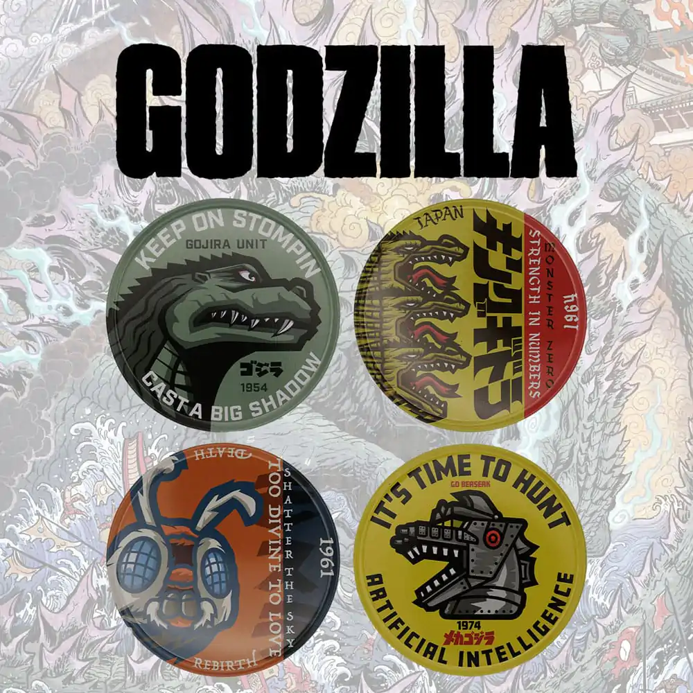 Godzilla Coaster 4-Pack termékfotó