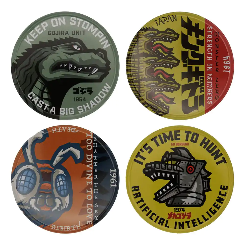 Godzilla Coaster 4-Pack termékfotó