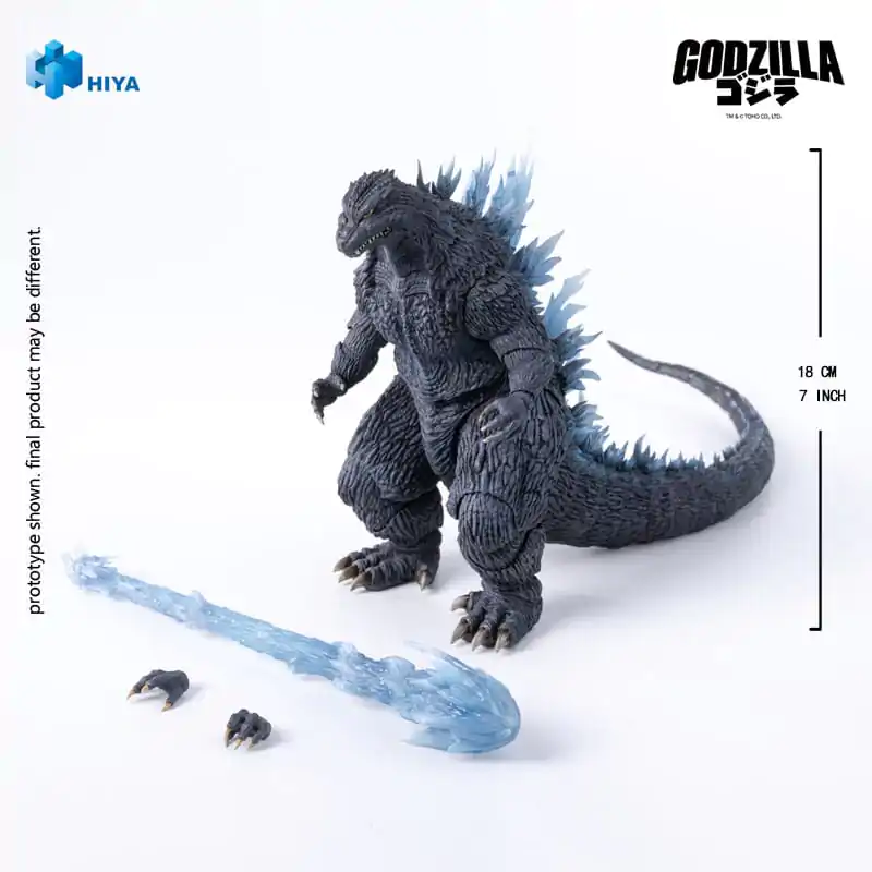 Godzilla Against Mechagodzilla (2002) Exquisite Basic akčná figúrka Heat Ray Godzilla 18 cm produktová fotografia