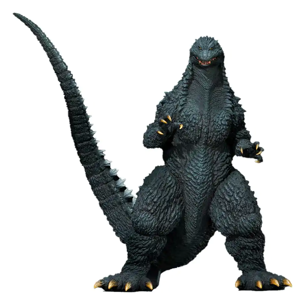 Godzilla against Mechagodzilla 2002 TOHO Yuji Sakai Modeling Collection PVC Socha Godzilla Battle in the Storm 28 cm produktová fotografia